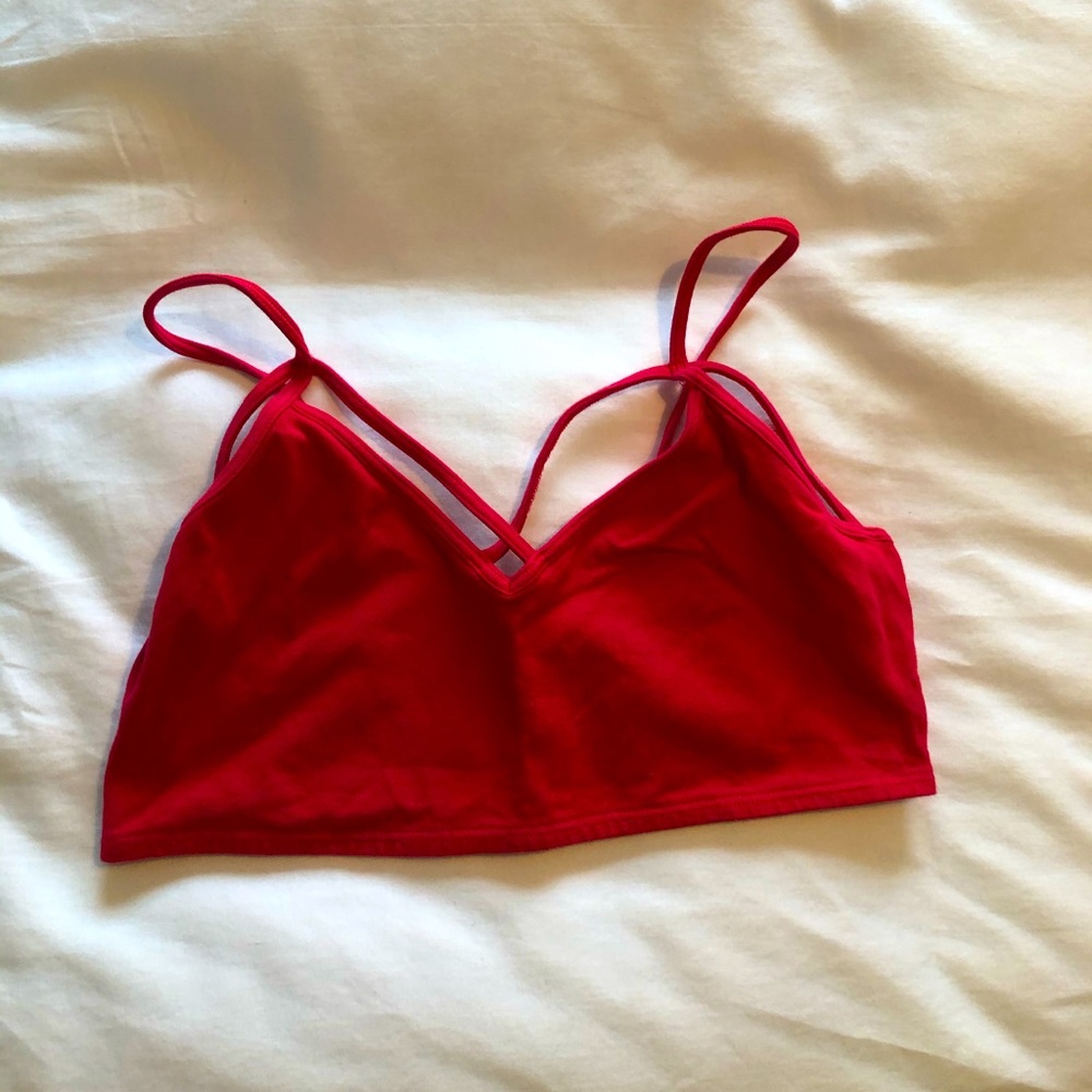 Red Victoria’s Secret Bralette